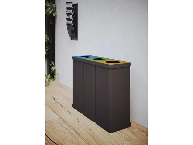 PBCORBN Recyclingbak GFT 50 L. zwart / groen