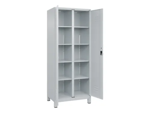 wasgoedverdeelkast,HxBxD 1950x800x500mm,vak B 400mm,draaigrendel