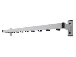 Wandgarderobe 10 Haken Safe grijs