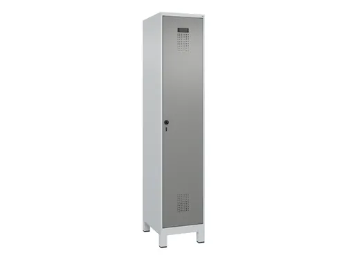 locker,HxBxD 1950x400x500mm,1vak,vak B 400mm,draaigrendel,voeten