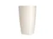 jardinière,trapézoïdal,PE,blanc de sécurité,HxlxP 1300x675x675mm