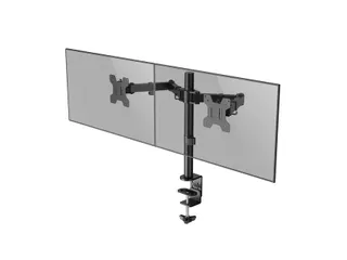 Monitorarm Quantore 2 schermen 17-27 inch zwart - 2