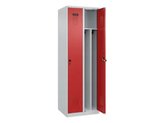 locker voor scheiding van kleding,HxBxD 1850x600x500mm,2vak - 1