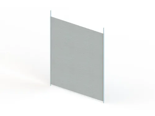 scheidingsplaat,v. inhaakstelling,HxD 500x400mm,doorgaand,staal