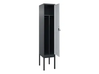 locker voor scheiding van kleding,HxBxD 2120x400x500mm,1vak - 2