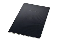 Notitieboek Conceptum A4 zwart gelinieerd softcover. 64 pagina's 80 gr