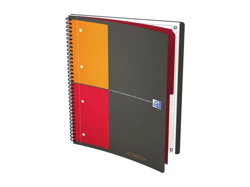 Spiraalblok Oxford International Activebook A4+ ruit 5mm