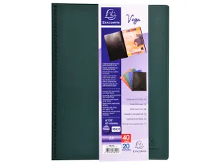 Showalbum Vega PVC o paak 20 tas A4 ass - 10