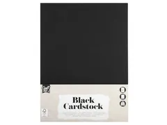 Hobbykarton CraftID A4 220gr zwart 10 vel