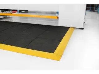 werkplek-vloerbedekking,modulesysteem,LxB 900x900mm,NBR,zwart - 3