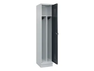locker voor scheiding van kleding,HxBxD 1950x400x500mm,1vak - 1