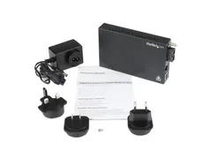 Gigabit Ethernet Single-mode Glasvezel Converter Sc 40 Km