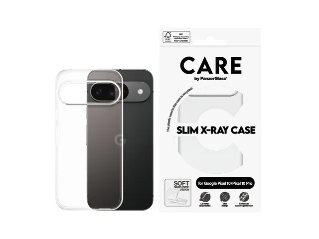 PanzerGlass CARE by X-Ray Case Google Pixel 10 | 10 Pro, Housse,