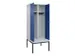 locker voor scheiding van kleding,HxBxD 2120x800x815mm,2vak