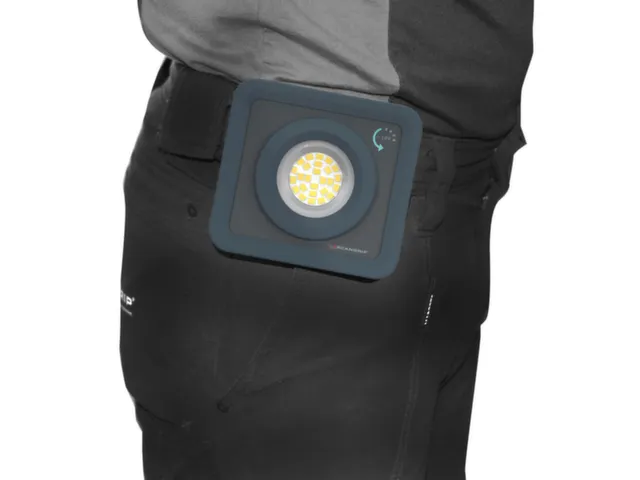 Lampe portative DEL 1000lumen interrupteur Marche/Arrêt clip fixation