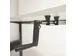 Piètement assis-debout à manivelle Dextro Duo 120-180 Alu