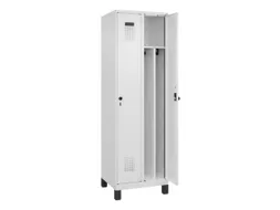 locker voor scheiding van kleding,HxBxD 1950x600x500mm,2vak