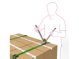 Hand strappingapparaat voor handmatig gebruik zegeltang - 1