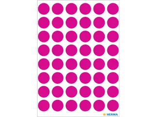 HERMA 1856 Multipurpose etiketten Rond 13mm Roze 240 stuks - 5