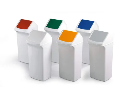 Afvalbak Durabin 40 Quare 40 Liter Wit