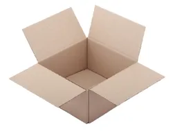 Amerikaanse vouwdoos CleverPack 200x200x110mm B-golf bruin 30 stuks