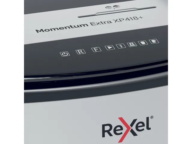 Destructeur Rexel Momentum Extra XP418+ particules 4x35mm