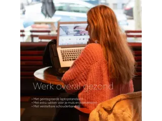 R-Go Viva Laptoptas zwart leder 15.6 inch - 8