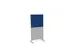 scheidingswand,HxB 1545x800mm,MP-lichtgrijs,BN6016-blauw