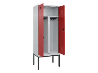 PBM-locker,HxBxD 2120x800x500mm,2vak,vak B 400mm,draaigrendel - 1