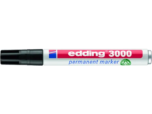 Viltstift Edding 3000 Rond 1.5-3mm Zwart