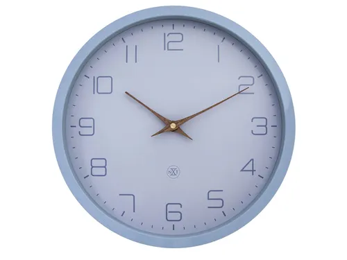 Wandklok nXt ECO 30cm blauw