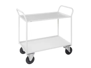 etagewagen,draagverm. 400kg,2etage(s),laadvl. LxB 940x440mm,staaletage - 1
