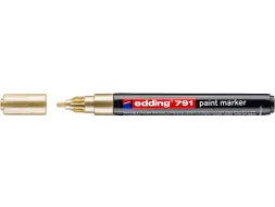 Paintmarker edding 791 alcoholbasis 1-2mm goud