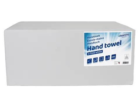 Handdoek Blanco Z-vouw 2-Laags 24x21cm 20x160 stuks