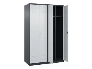 locker voor scheiding van kleding,HxBxD 1850x1200x500mm,4vak - 2