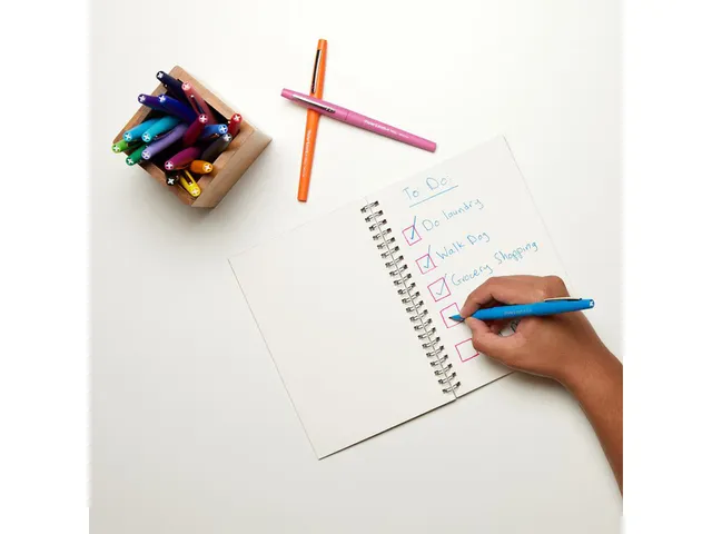 Fineliner Paper Mate Flair Candy Pop 0.7mm blister à 12 kleuren
