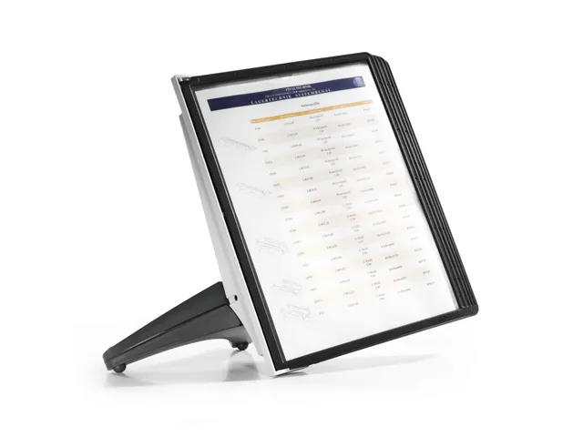 Bureaustandaard A4 Sherpa Soho Met 5tassen Zwart