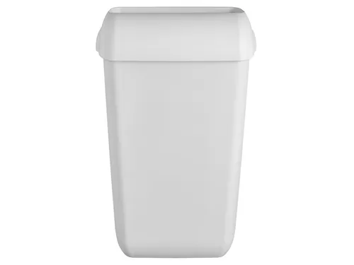 Afvalbak Quartzline open inworp 43 liter wit 441404