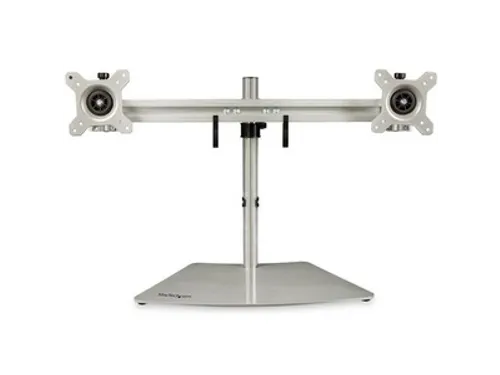Dual-Monitor Stand - Horizontal - Silver