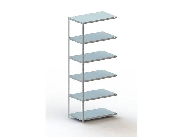 magazijnstelling,aanbouwveld,HxBxD 2500x1002x604mm,vaklast 150kg