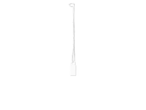 Draadetiket Kangaro 7x19mm wit doos a 500 stuks