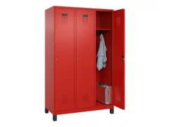 locker,HxBxD 1950x1200x500mm,3vak,vak B 400mm,cil.-slot,voeten