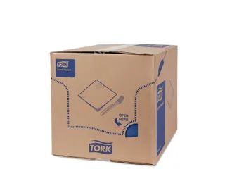 Lunchservet Tork Advanced 1/8 vouw 2-laags 328x325mm 200 vel donkerbla - 3
