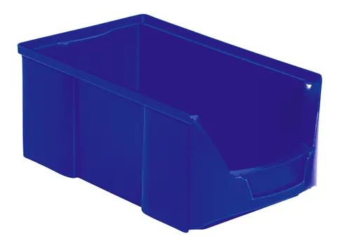 Zichtbak Hxbxd 145x200x360/310mm Pe Blauw