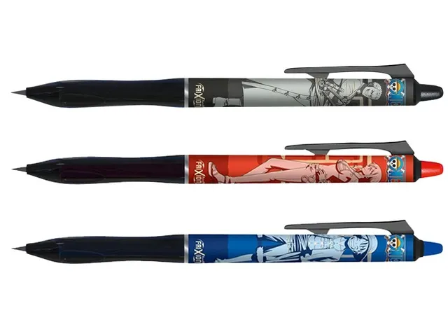 Roller PILOT FriXion Ball Plus One Piece Medium Luffy bleu