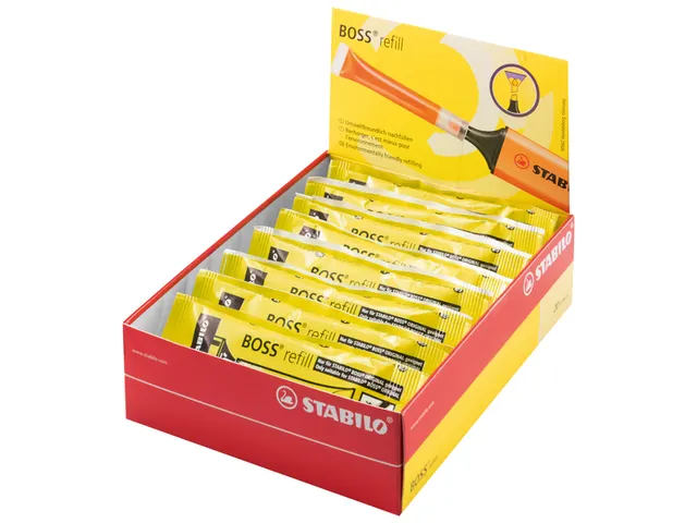 Markeerstiftinkt STABILO 070/24 geel