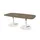 Linesto vergadertafel 200x100 deens ovaal logan eiken 25mm wit