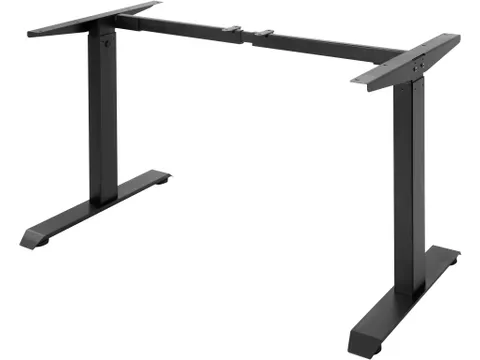 Verstelbaar Bureau Frame Zwart 160Cm
