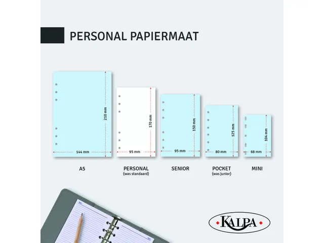 Organizer Kalpa Personal inclusief agenda 2026-2027 7dagen/2pagina's b