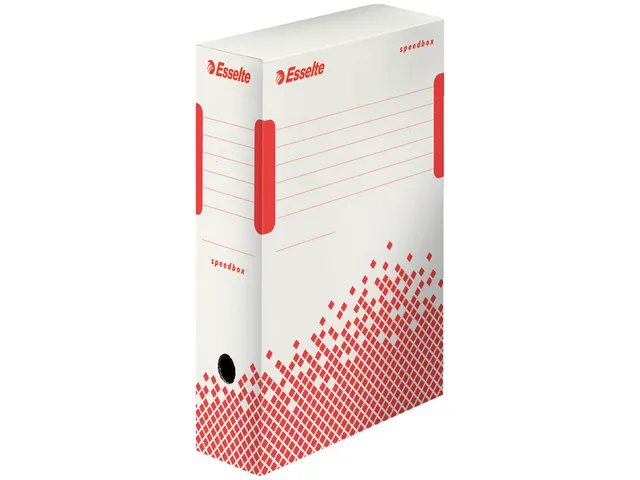 Boîte archives Esselte Speedbox 100x250x350mm blanc